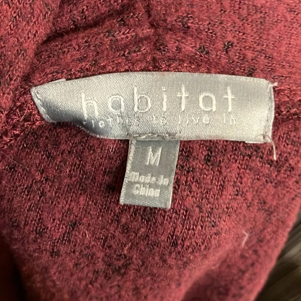 Habitat open cardigan thick soft cozy fabric and xtra long M